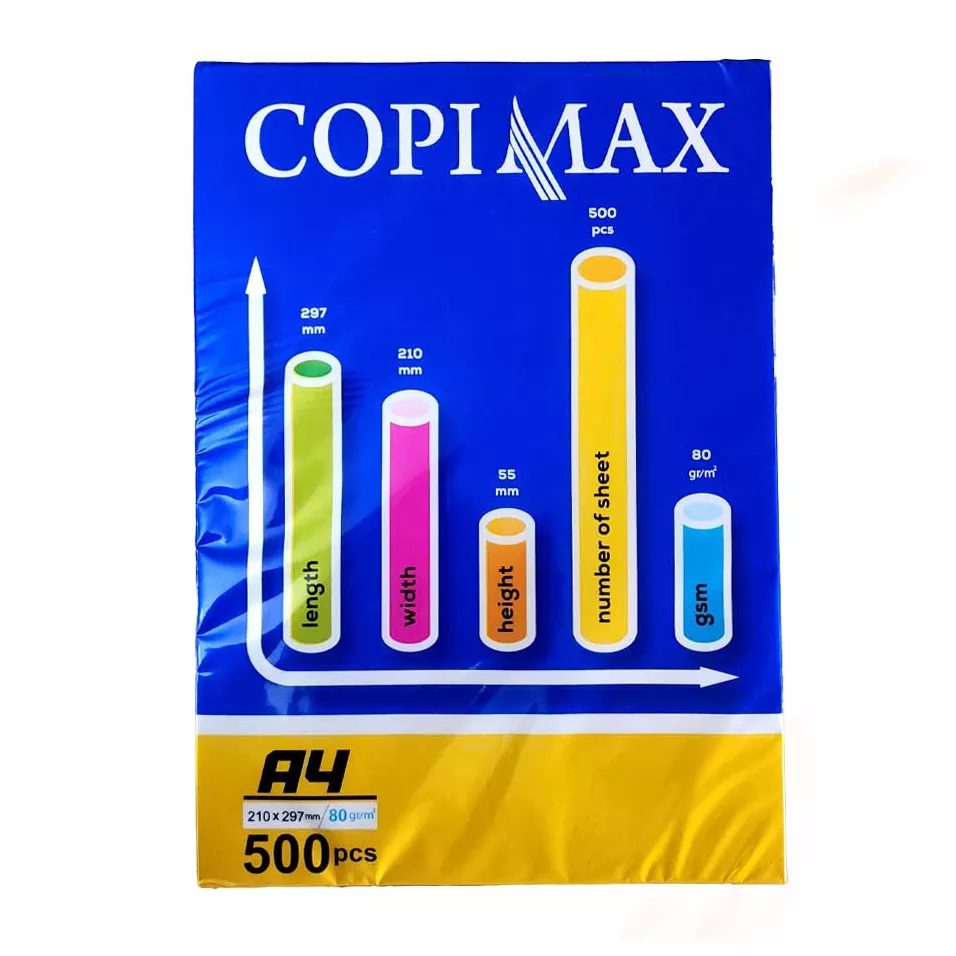 کاغذ A4 کپی مکس مدل شیراز – COPYMAX A4
