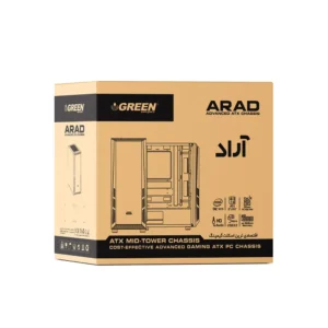 کیس کامپیوتر گرین CASE GREEN ARAD
