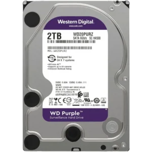 هارد اینترنال وسترن دیجیتال مدل Purple WD20PURZ 2TB