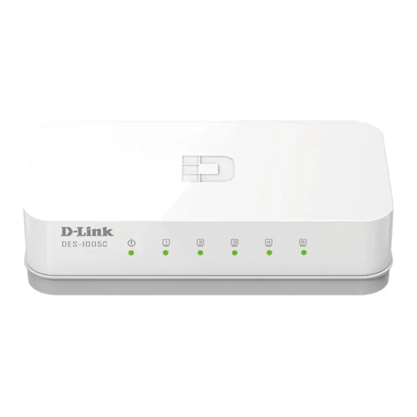 D-link DES-1005C 5 port amiran-behine (1)